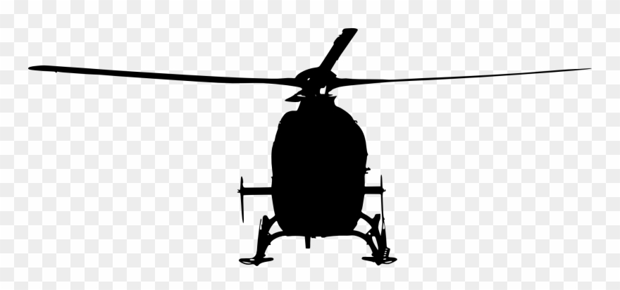 Anchor Clipart Propeller - Helicopter Silhouette Png Transparent Png
