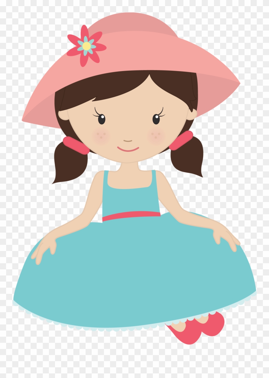 Bonecas & Meninas Say Hello, Children, Kids, - Jardim De Bonecas Png Clipart