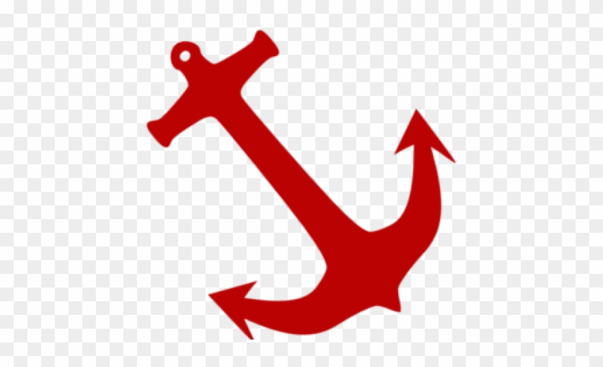 Anchor Clipart Boat Anchor - Nautical Anchor Personalized Name Monogram Tote Bag, - Png Download