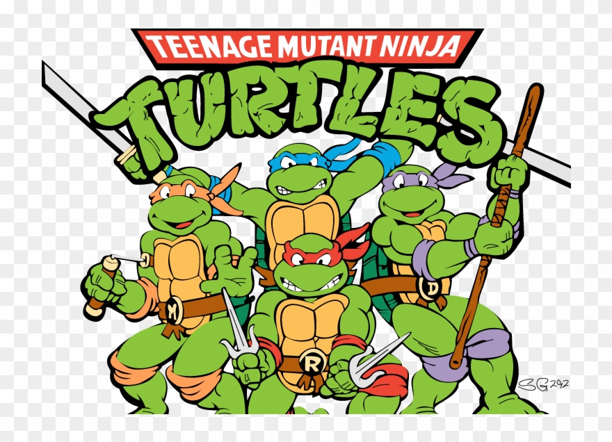 Teenage Mutant Ninja Turtlesnow In Lego - Teenage Mutant Ninja Turtles / Let's Kick Shell! Clipart
