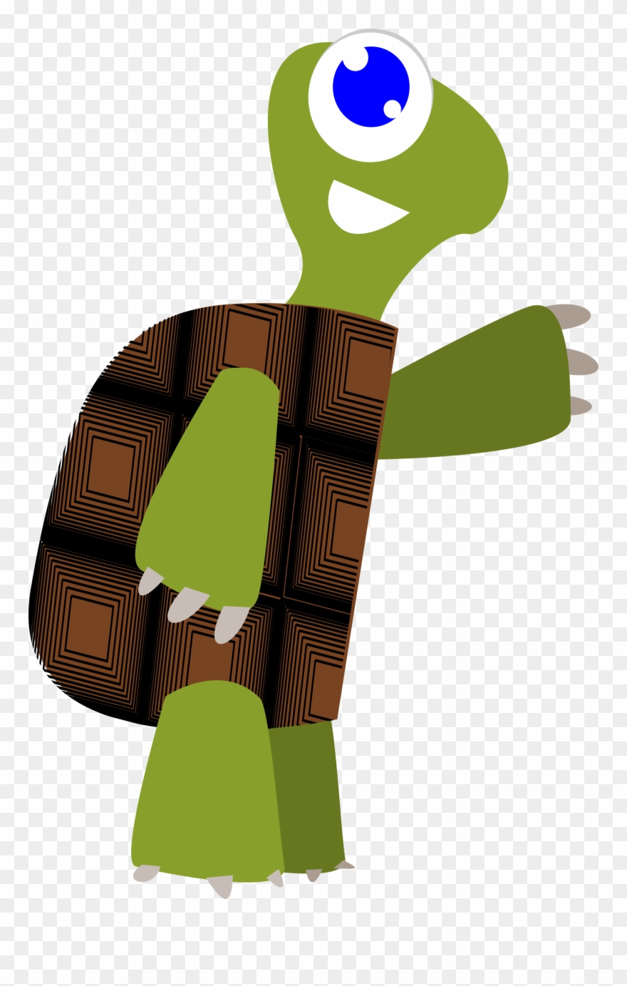 Big Image - Tortugas Animadas Saludando Png Clipart