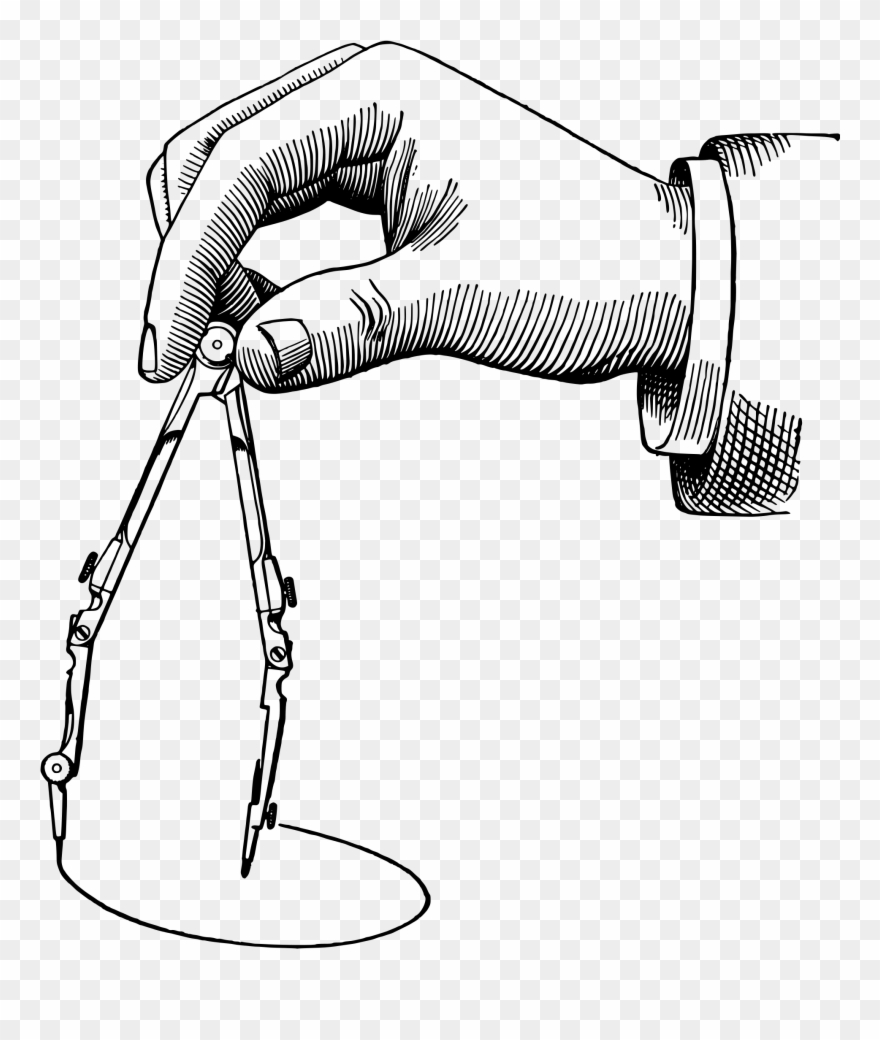 Drawing Clip Art - Drawing Compass - Png Download