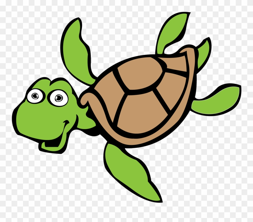 Tortoise Child Prison Officer - Sea Turtles Cartoon Clipart - Png Download