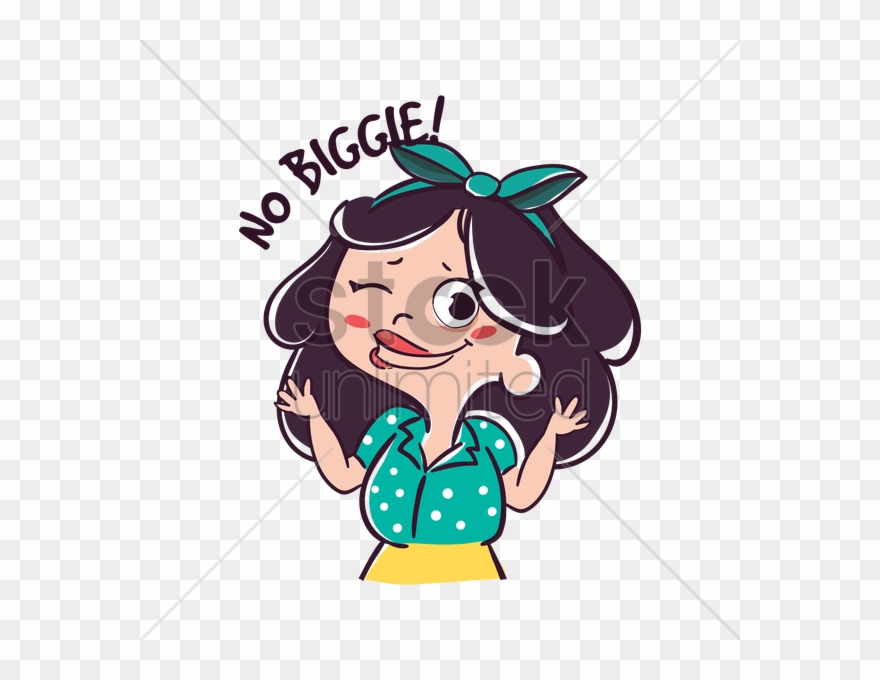 No Biggie Clipart Clip Art - Cartoon - Png Download