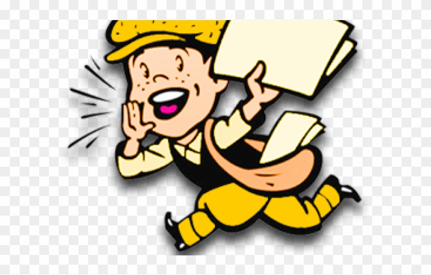 Newspaper Clipart Extra Extra Read All About It - Extra Extra Read All - Png Download