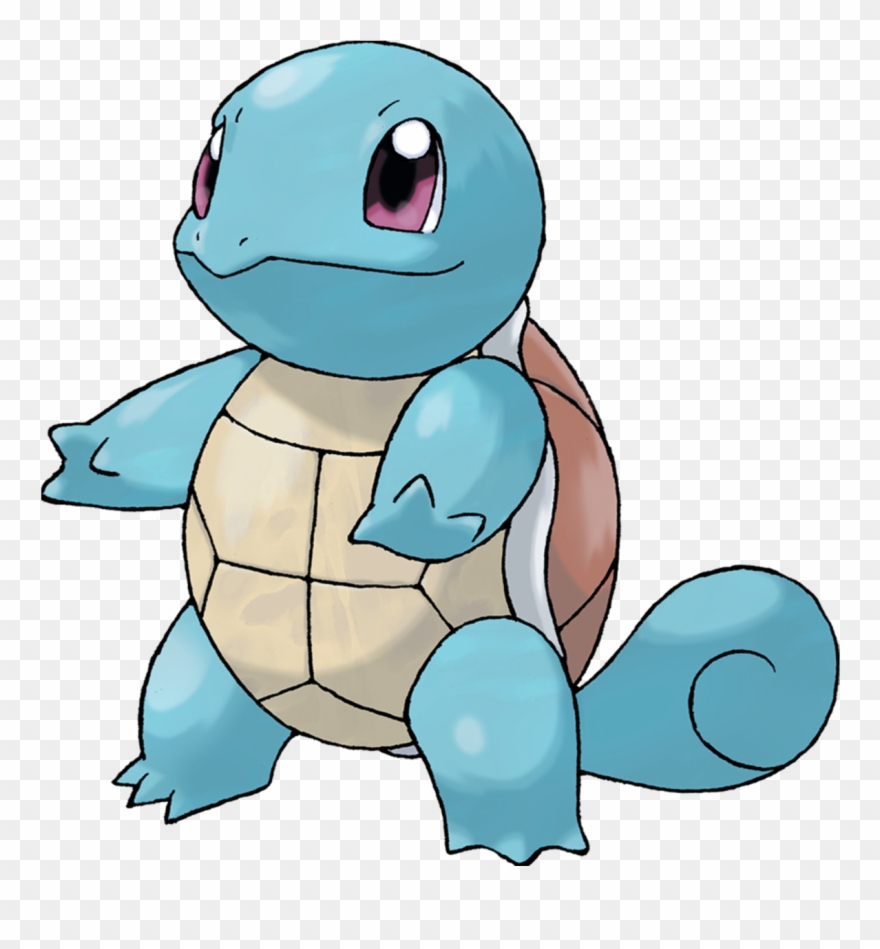 Clip Art Black And White Stock Blastoise Transparent - Pokemon Squirtle - Png Download