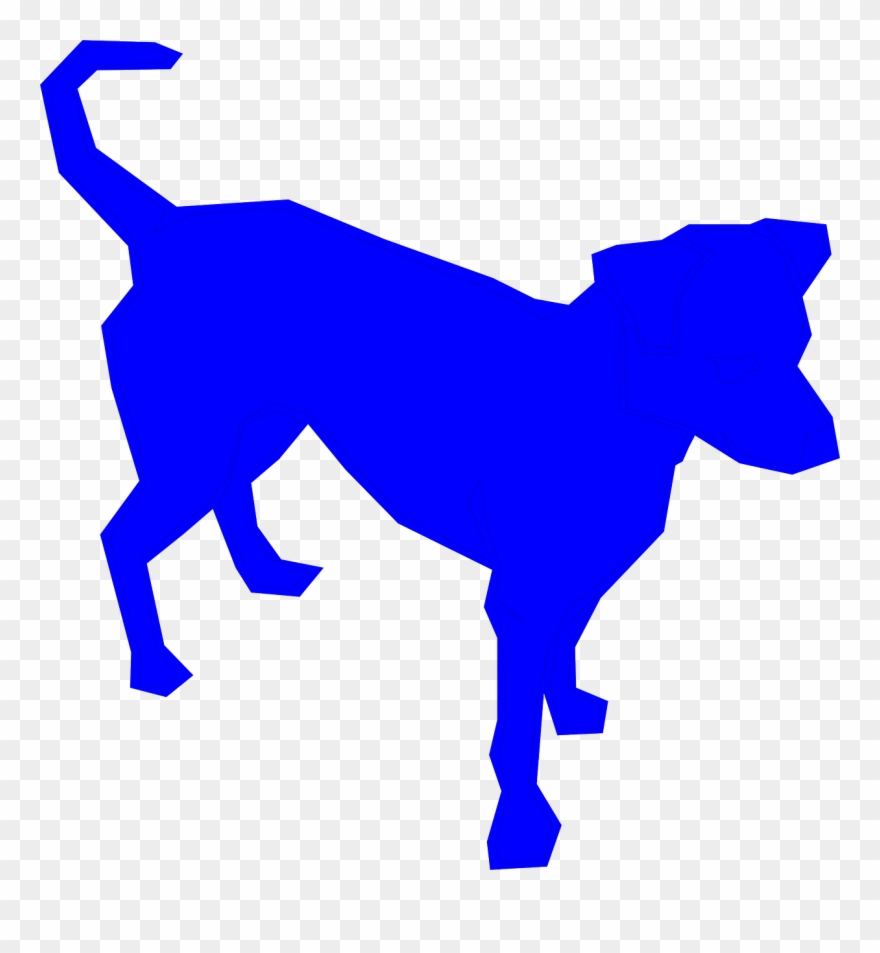 Custom Pink Dog Silhouette Baby Blanket Clipart