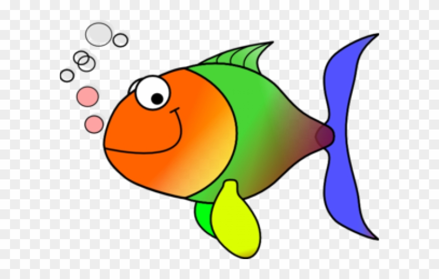 Cartoon Fish Clipart - Clipart Fish - Png Download