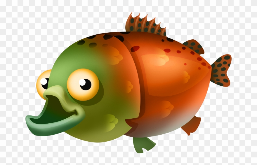 Salmon Clipart Single Fish - Fish - Png Download