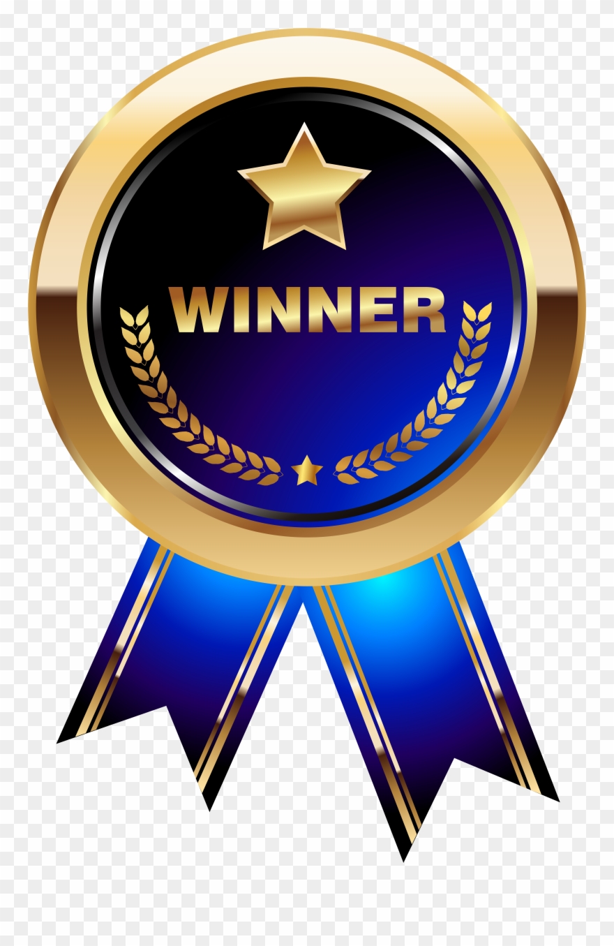 Winner Medal Blue Transparent Png Clip Art Imageu200b - Blue Medal Png