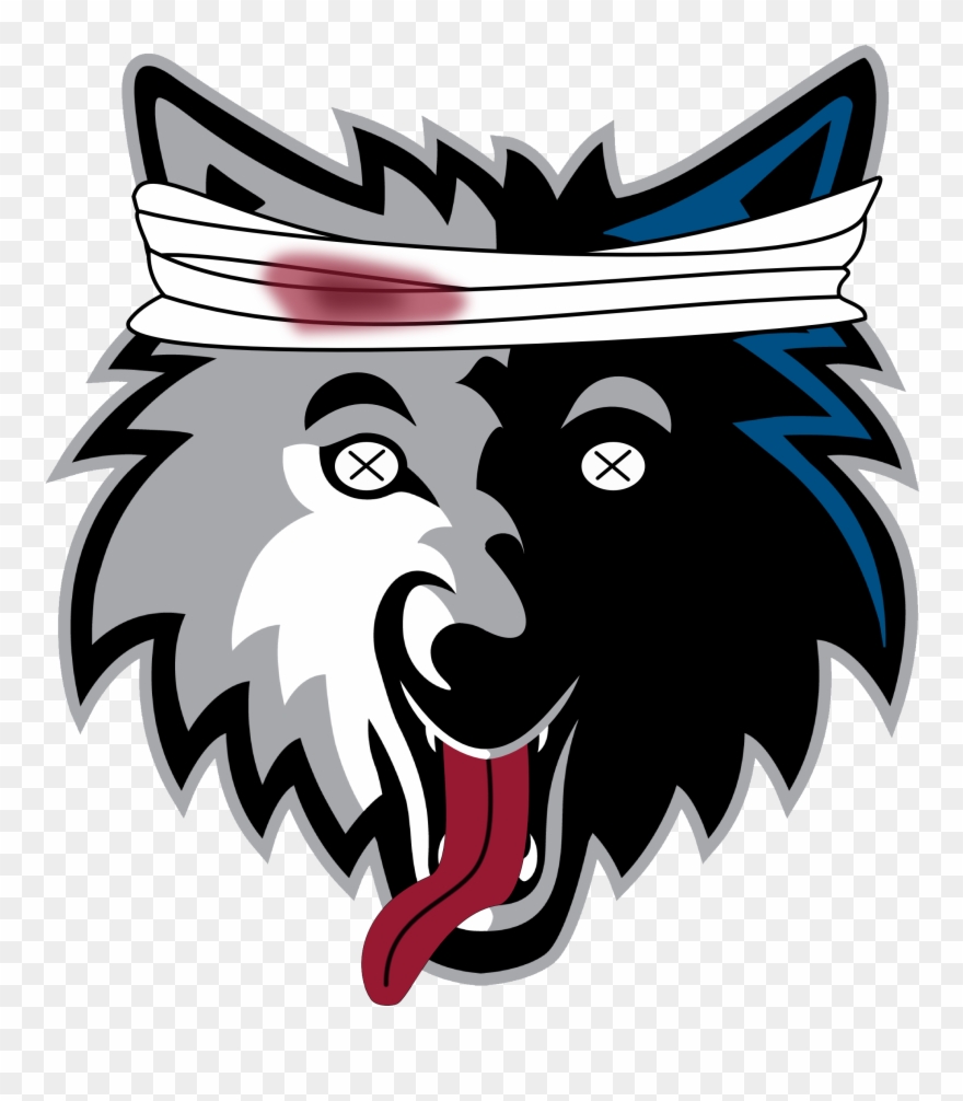 Minnesota Timberwolves Clipart Fish - Timberwolves Logo - Png Download