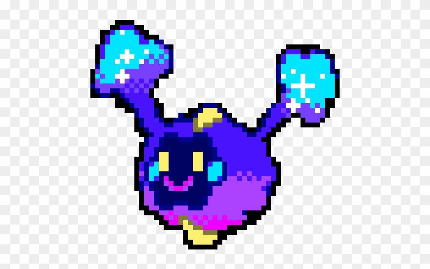 Cosmog - Pixel Art Pokemon Cosmog Clipart
