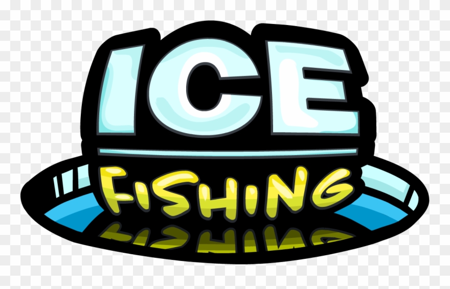 Hook Clipart Ice Fish - Ice Fishing Club Penguin - Png Download