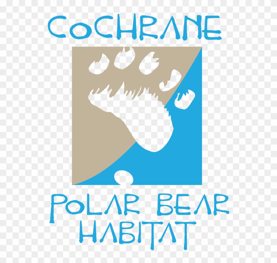 Polar Bear Habitat Logo Clipart