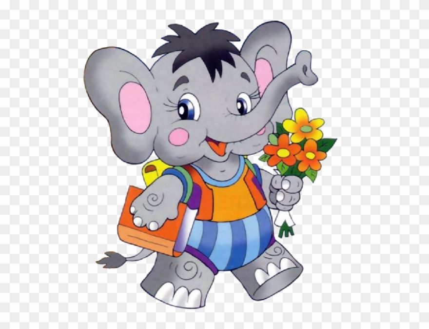 Elephant Cartoon Picture Images Clipart - Png Download