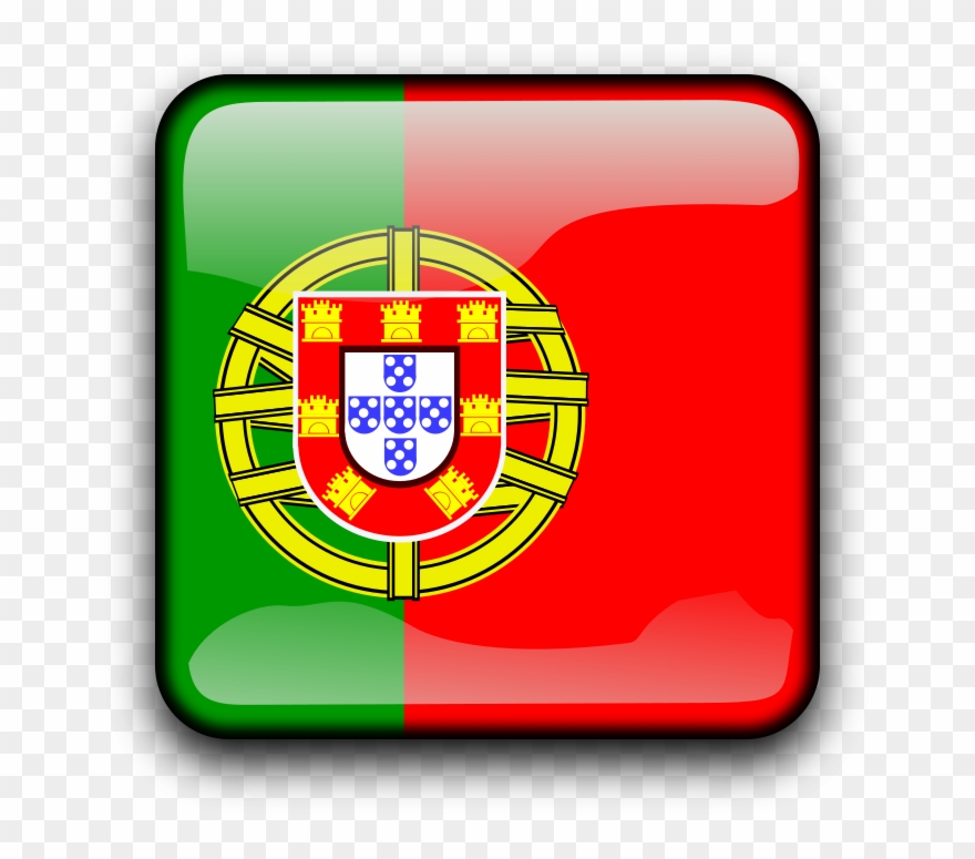 Flag Of Portugal Clipart, Vector Clip Art Online, Royalty - Png Download