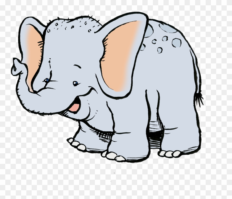 Daily Quick Sketch - Elephant Clipart