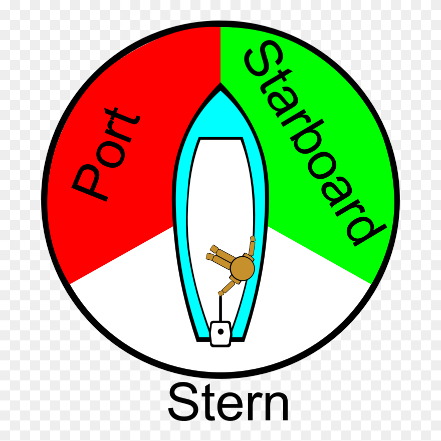 Illustrations Clip Art Download - Port And Starboard Colours - Png Download