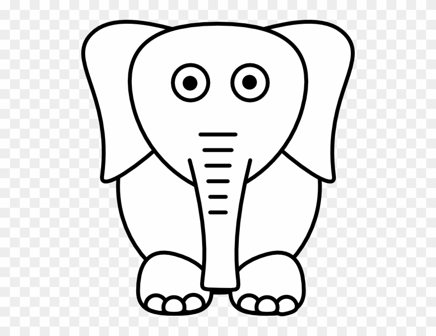 White Elephant Clip Art - Png Download