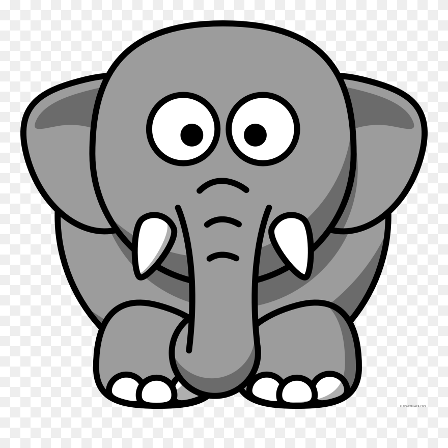Picture Transparent Library Clipartblack Com Animal - Elephant Clipart - Png Download