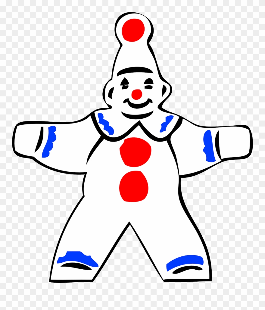 Clown Drawing Circus Humour - Outline Images Of Joker Clipart