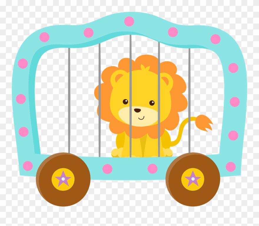 Circus Birthday, Circus Baby, Circus Clown, Circus - Lion Circus Clip Art - Png Download