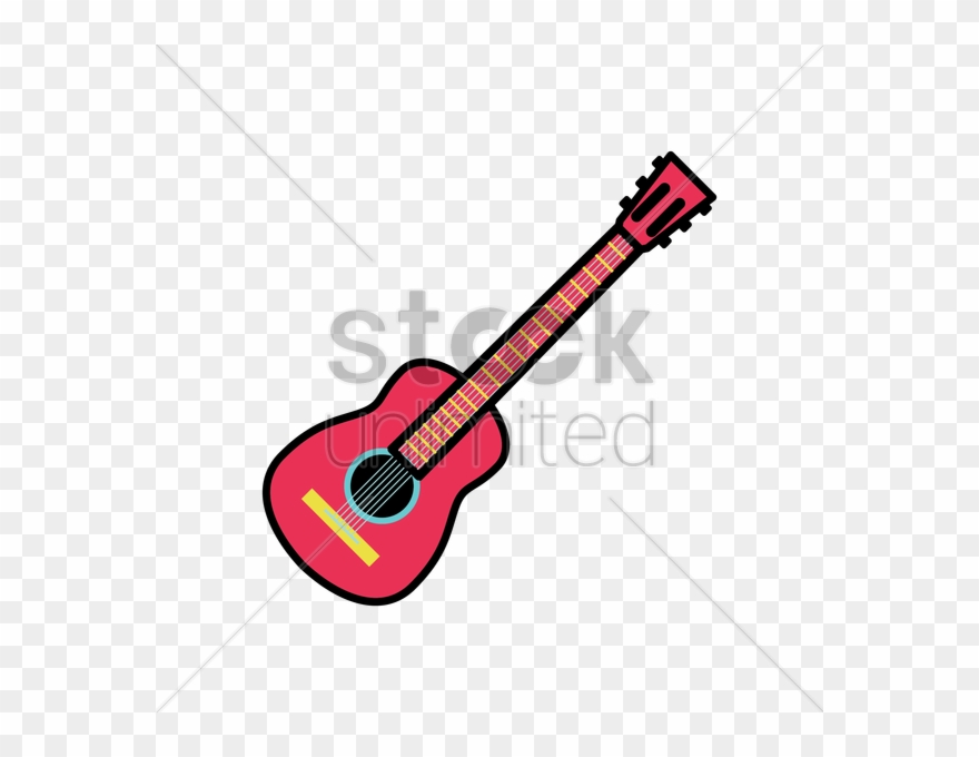 Design Clipart Acoustic Guitar Acoustic-electric Guitar - Eyeliner Vector - Png Download