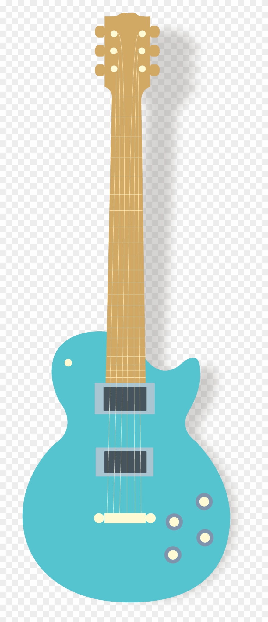 Png Transparent Free Images - Guitar Png Clipart