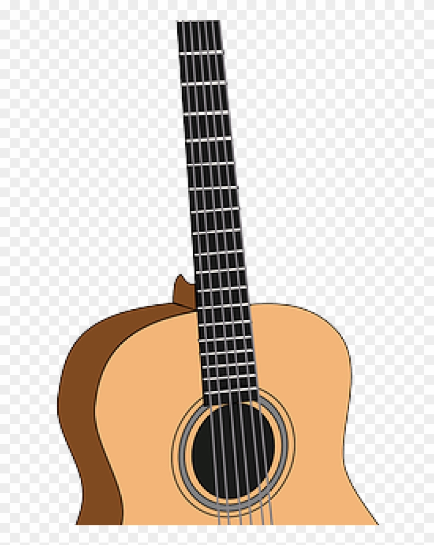 Acoustic Guitar Clipart Free Image On Pixabay Guitar - Guitar - Png Download