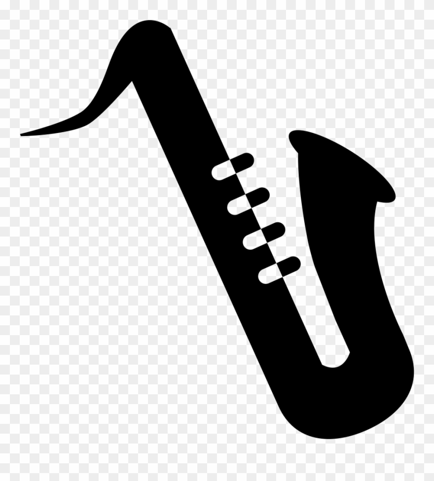 Saxophone Svg Png Icon Free Download - Saxophone Icon Png Clipart