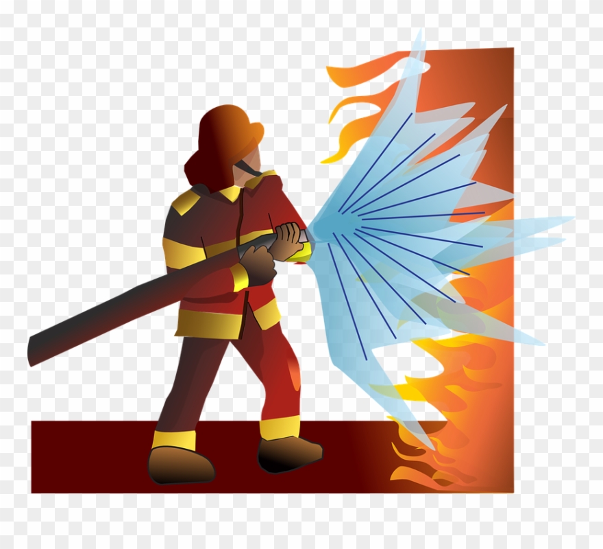 Pommes - Fire Rescue Firefighter Clipart - Png Download