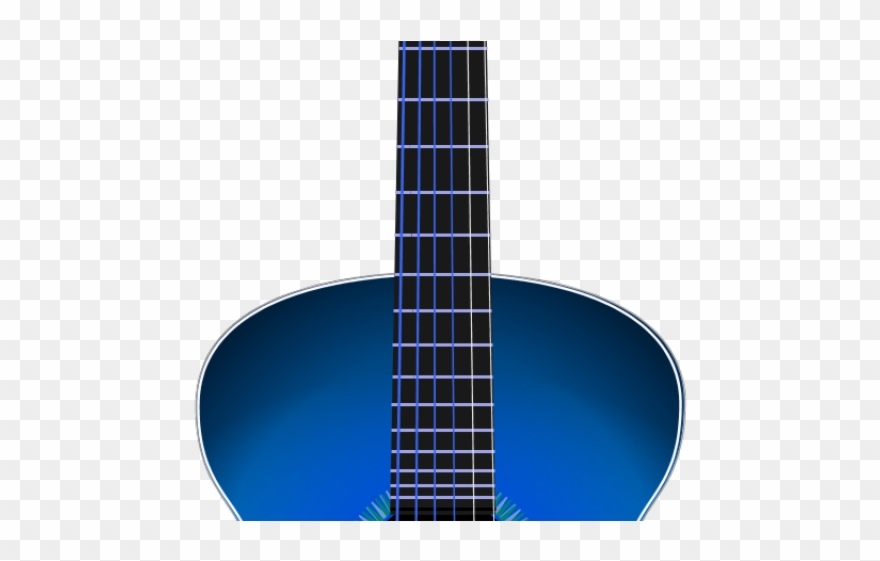 Acoustic Guitar Clipart Transparent Background - Guitar - Png Download
