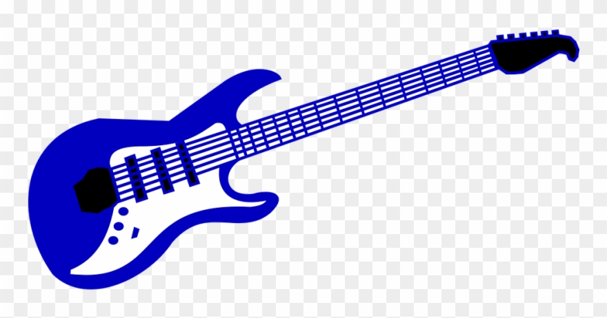 Acoustic Guitar Clipart Blues Instrument - Electric Guitar Clipart Png Transparent Png