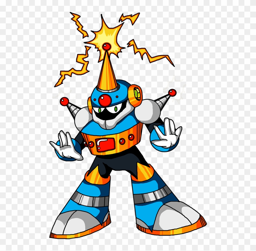 Electroman - Megaman Electroman Clipart