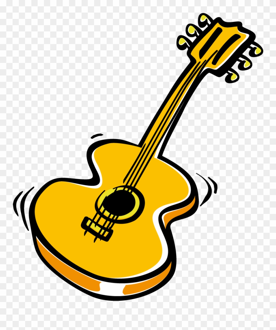 Italy Clipart Guitar - Png Download