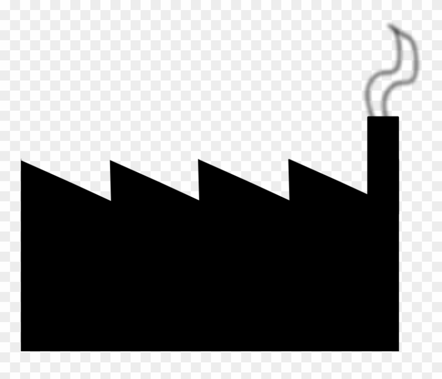 Factory Clip Art Free Clipart Images 2 Clipartbarn - Factory Clipart Black And White Png Transparent Png