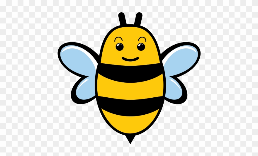 Hornet Clipart Happy - Cute Bumblebees - Png Download
