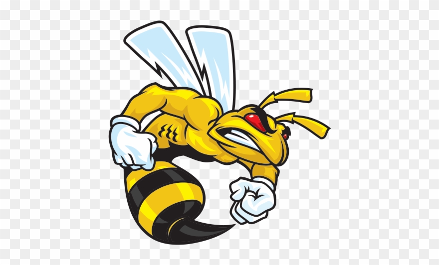 Deadth Clipart Hornet - Angry Bees - Png Download
