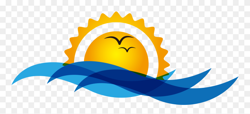 Bird Sunrise Sunset Clip Art At Sea - Travel And Tour Logo Free - Png Download