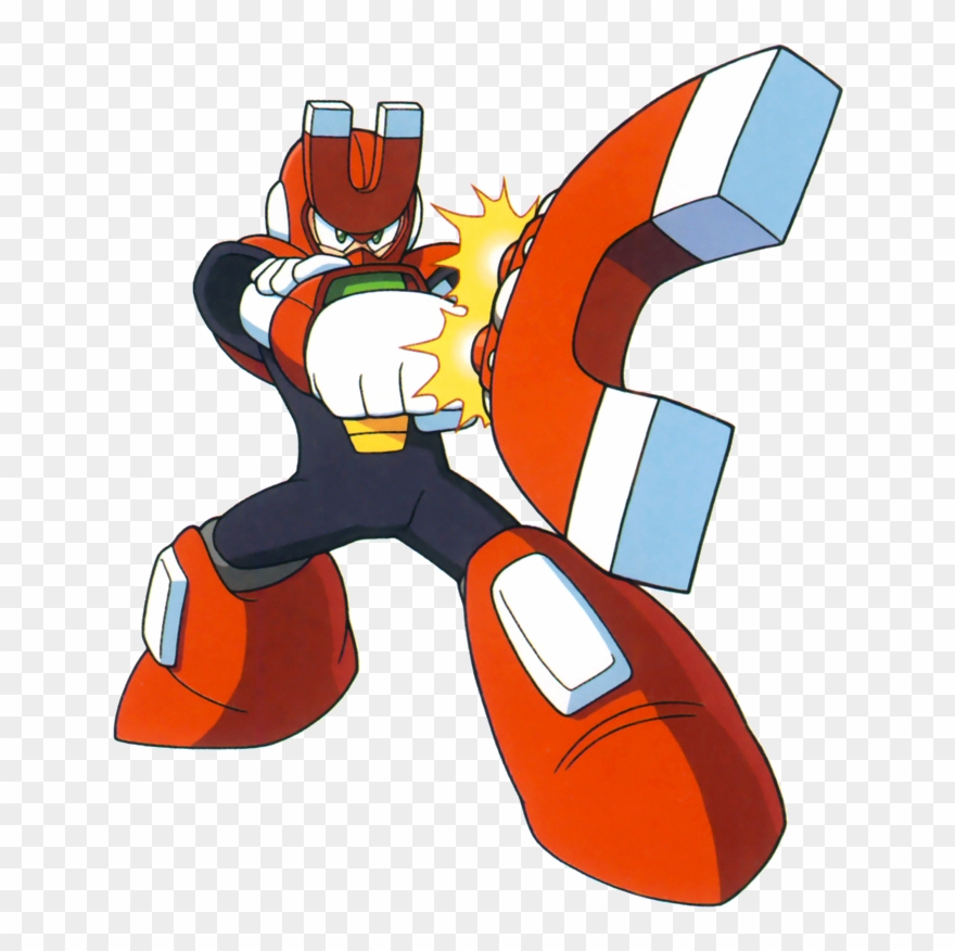 Magnet Man Mmkb Fandom Powered By Wikia - Mega Man Magnet Man Clipart