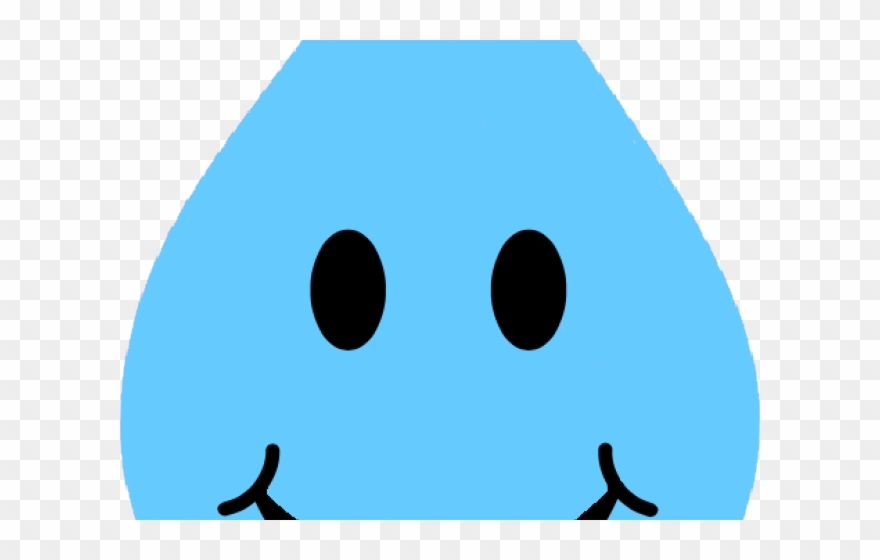 Water Drops Clipart Smiley Face - Smiley - Png Download