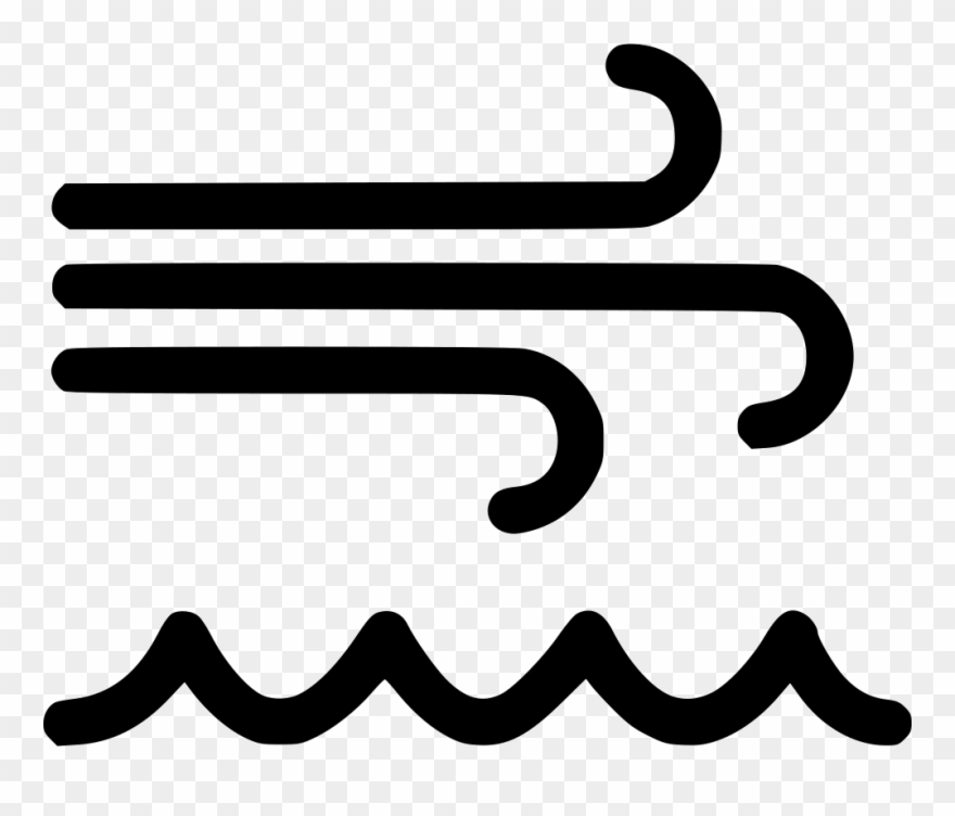 Wind Svg Png Icon Free Download Onlinewebfonts - Wave Line Icon Clipart