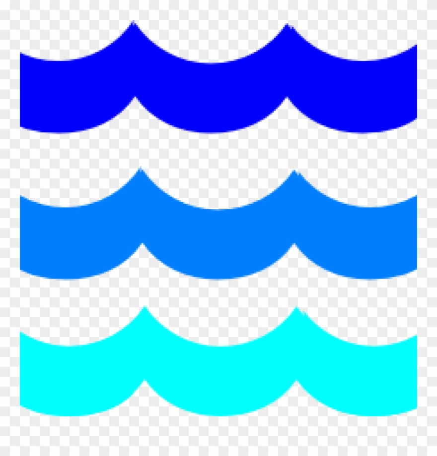 Clipart Waves Seawater - Waves Clip Art Transparent - Png Download