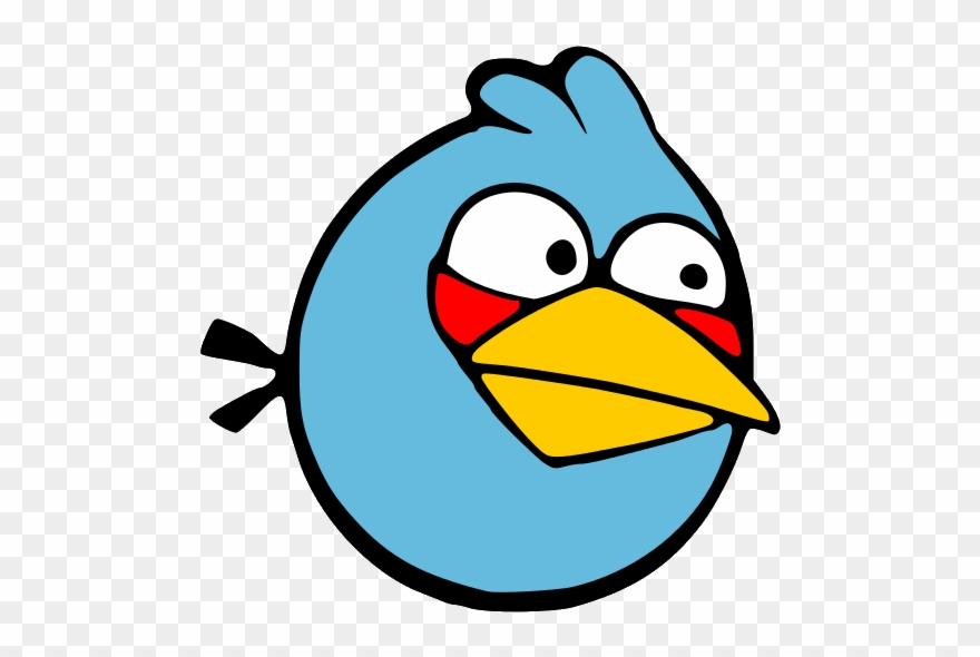 Blue Bird Angry Birds Characters - Angry Birds Characters Blue Clipart