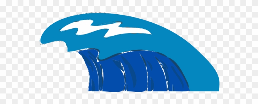 Wave Clip Clear Background - Wave Clip Art - Png Download