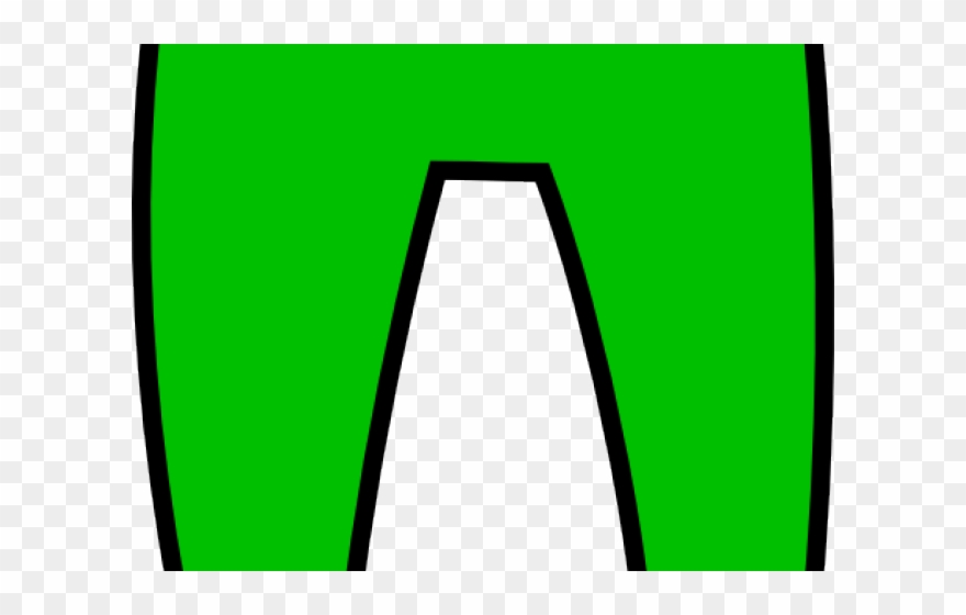 Pant Clipart Green Pants - Png Download