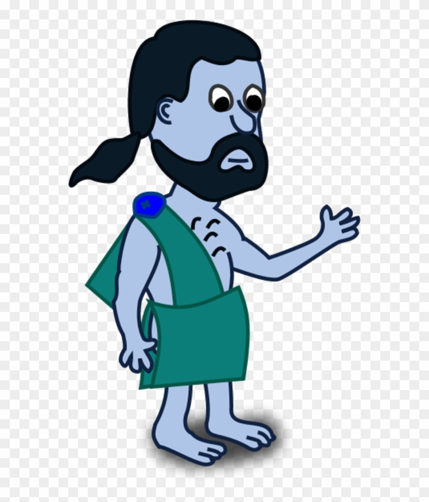 Man Waving Hand - Toga Clip Art - Png Download