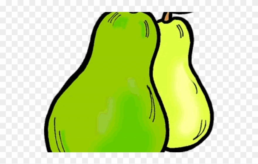 Monster Waves Clipart Pear - Fruit Clipart - Png Download