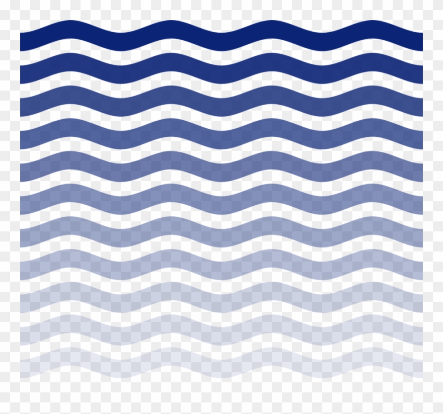 Waves Gradient Clipart Wind Wave Clip Art - Golven Patroon - Png Download