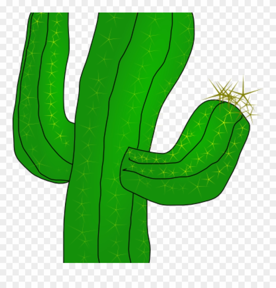 Cactus Clipart Saguaro Cactus Clip Art Free Vector - Png Download